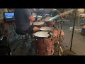 Ludwig 14x6.5” Raw Copper Phonic and Sakae Trilogy