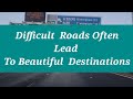 Difficult Roads Often Lead To Beautiful Destinations | Winter Road Trip | Driving In The UK