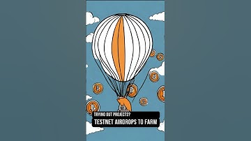 12 Testnet Airdrops To Farm Or Participate #shorts