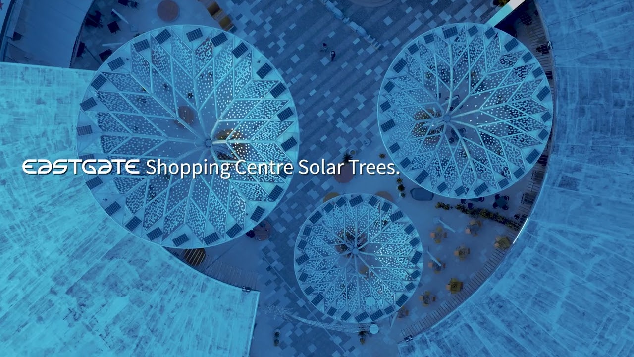 Renewable Solar Trees – Steel That Sprouted Leaves