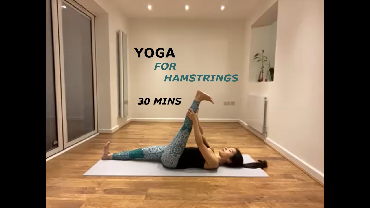 Yoga for hamstrings: 30 mins PREVIEW - YouTube