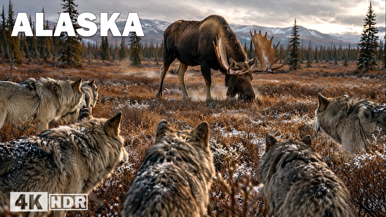 WILD ALASKA | Predators and Survival in the Frozen North | Nature Animal Documentary