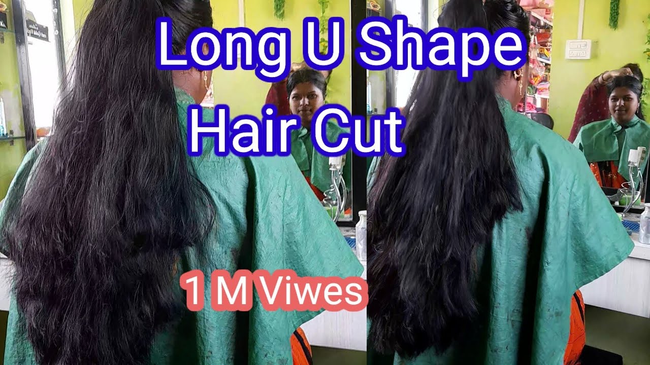 How To Long Hair U Cut U Cut Step By Step shraddhahiremakeover