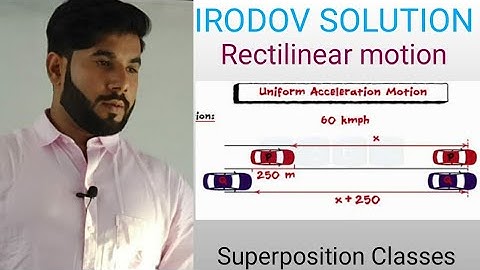 IE IRODOV SOLUTIONS 1.2 BY RAHUL SIR