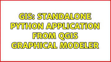 GIS: Standalone Python application from QGIS graphical modeler