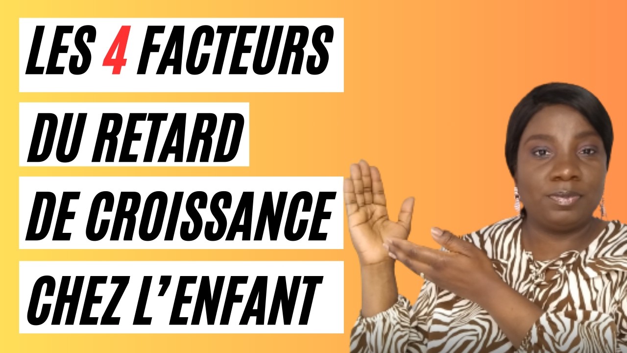 Comment analyser et comprendre la difference de croissance chez les enfants.#retarddecroissance.