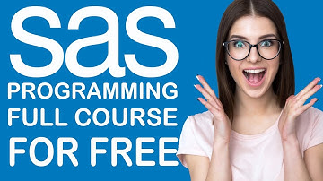 SAS Tutorials For Beginners✔How To Learn SAS Programming ✔SAS Programming Full Course For Free👌👍