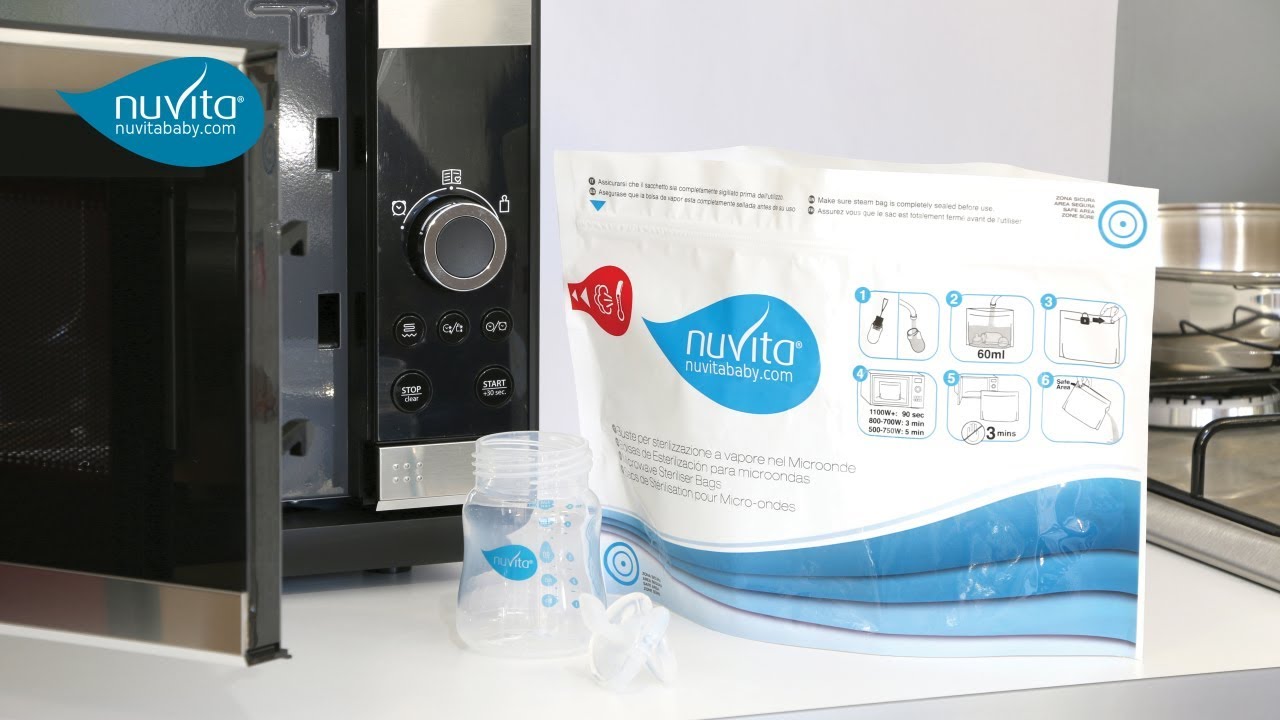 Microwave Steriliser Bag - Nuvita 