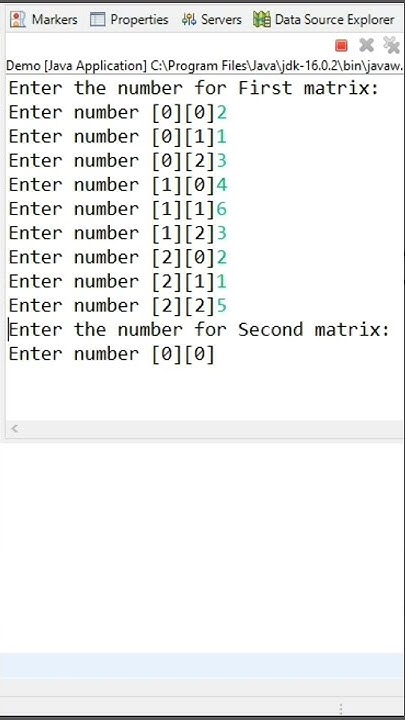 Write a Java Program to Matrix Multiplication | #short #shorts - YouTube