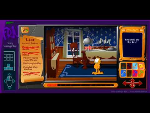 Garfield Walkthrough, Scary Scavenger Hunt 2 