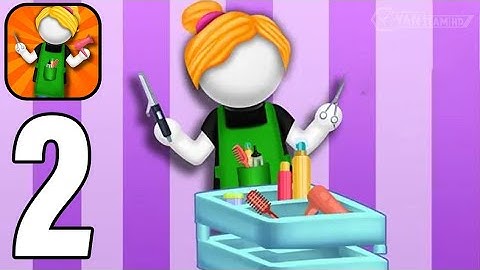 Idle Salon Makeover Tycoon - Gameplay Satisfying Part 2 Tutorial Beauty Salon (Android,iOS)