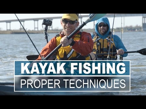 Proper Techniques for Paddling a Fishing Kayak