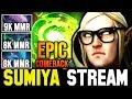 SUMIYA 73K Damage Unreal Comeback in Top Rank Game | Sumiya Invoker Stream Moment #813