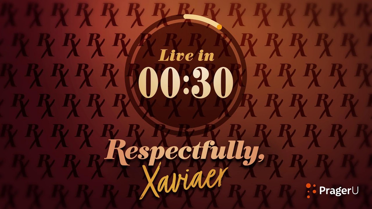 LIVE TODAY AT 3PM PST | Respectfully, @XAVIAER