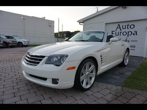 The Chrysler Crossfire is a Weird But Good Car That Most People Forgot About