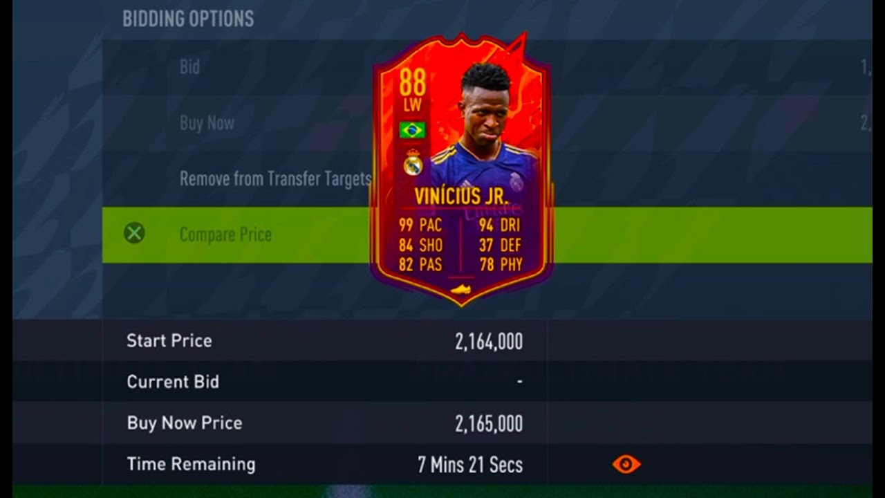 præst Forvirre nyse FIFA 22 GLITCH: How to get the new Vinicius for FREE (Unlimited Coins)  *Working* - YouTube
