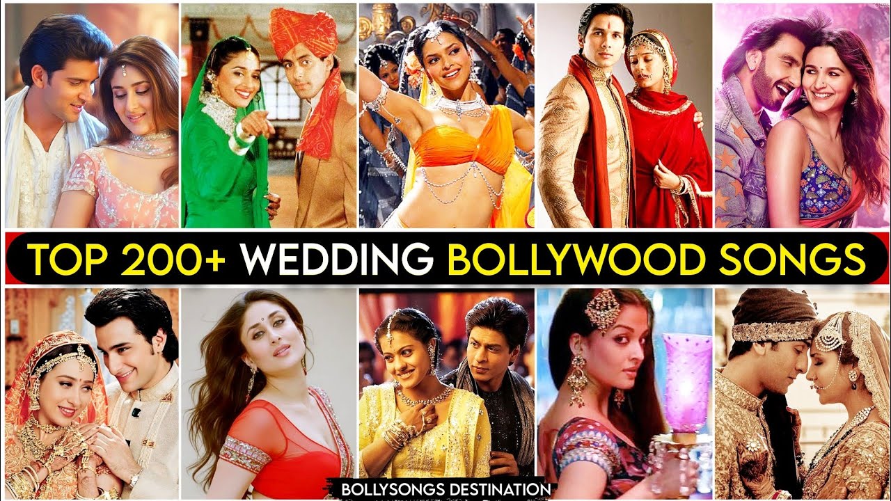 TOP 200+ Wedding Songs of Bollywood | Shaadi Ke Gaane | Wedding Hindi Songs