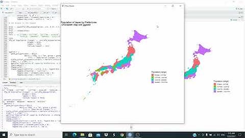 Maps with R: choropleth map with ggplot2 (set range values for the legend) | map of Japan || 02