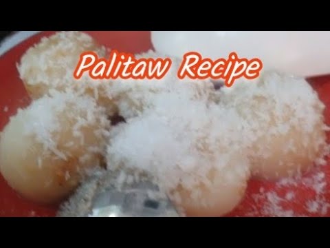 Palitaw Recipe | Chewy rice cakes