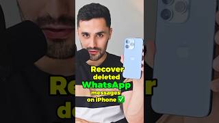 Recover Deleted WhatsApp Messages on iPhone 📲 (from iCloud)