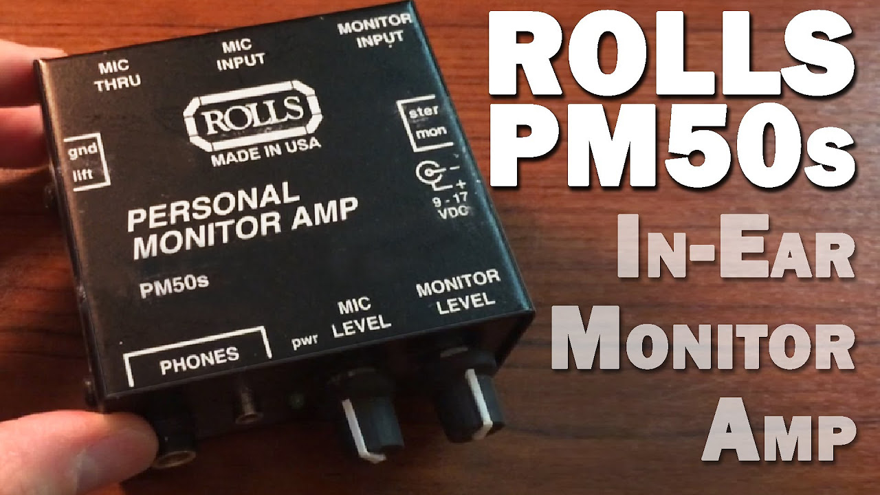 Rolls PM351 Review: Cheap in Ear Monitor System! - YouTube