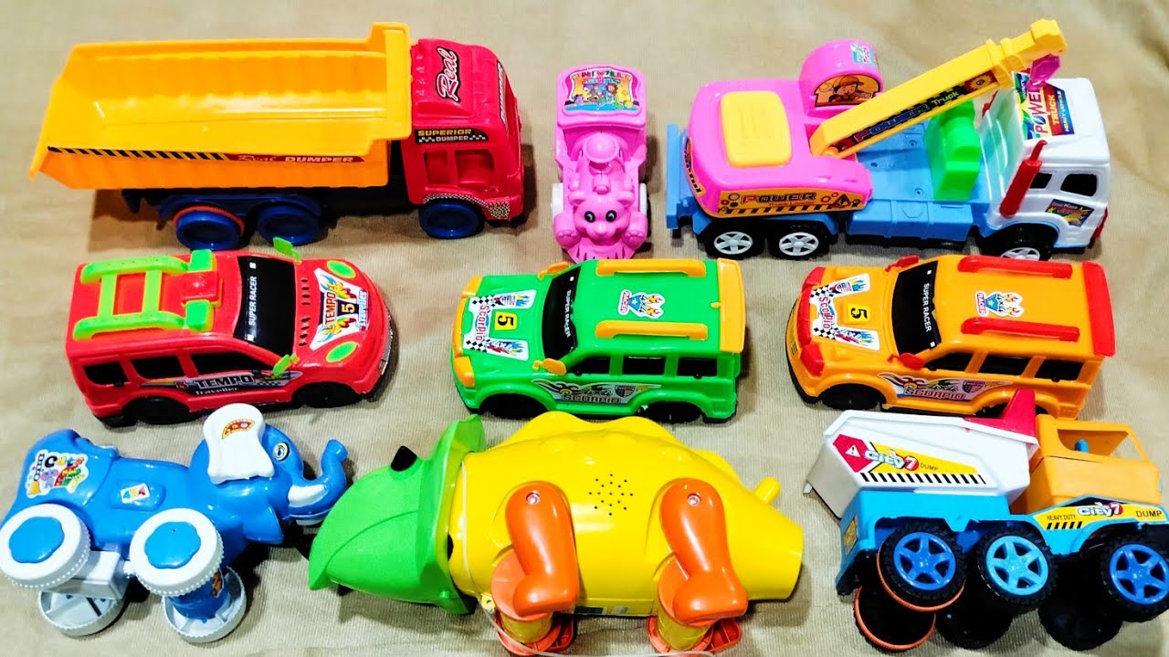 gadi wala cartoon tractor wala cartoon khilona wala doraemon truck