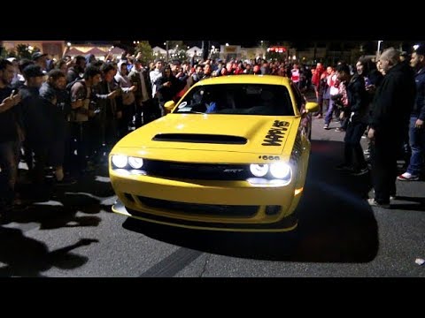 2018 Dodge Demon >> Dodge Demon Taxi SHUTS DOWN The Car Meet! - YouTube 2018 Dodge Demon >> Dodge Demon Taxi SHUTS DOWN The Car Meet! - YouTube