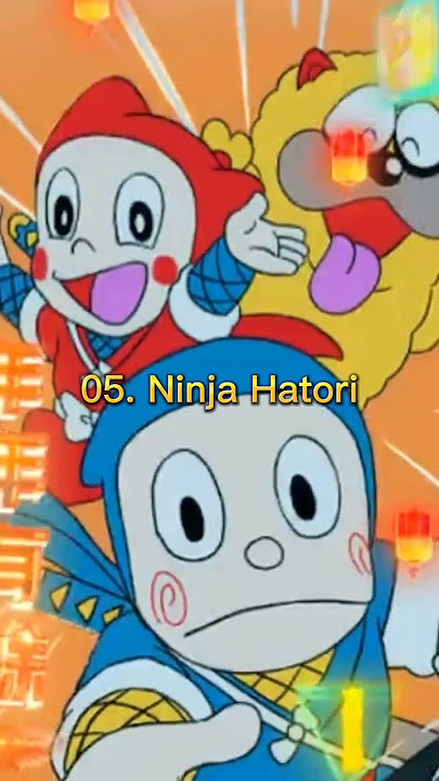 10 Animasi Kartun Jepang yang Populer di Indonesia #shorts