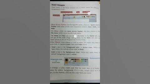 Class 3rd computer chapter 4 Fun with Paint 🎨