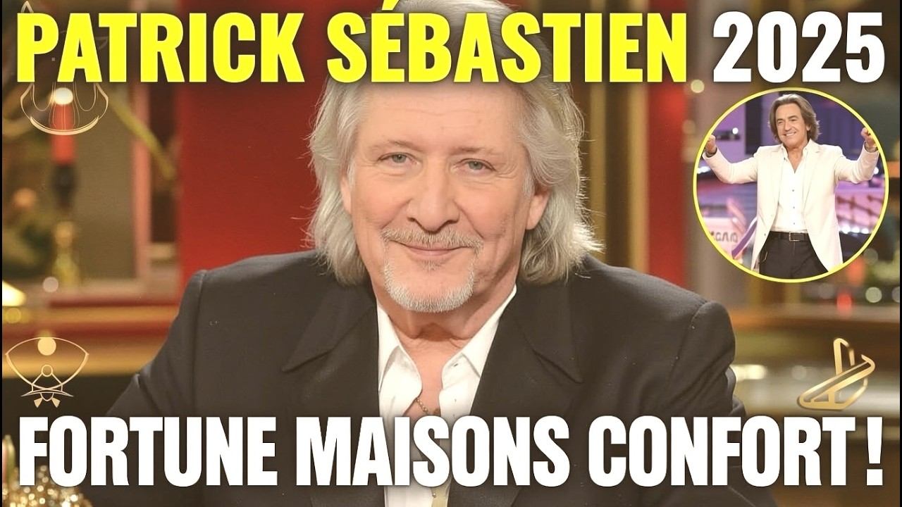 Patrick Sébastien 2025 : son train de vie confortable mais pas extravagant – maisons & fortune révé