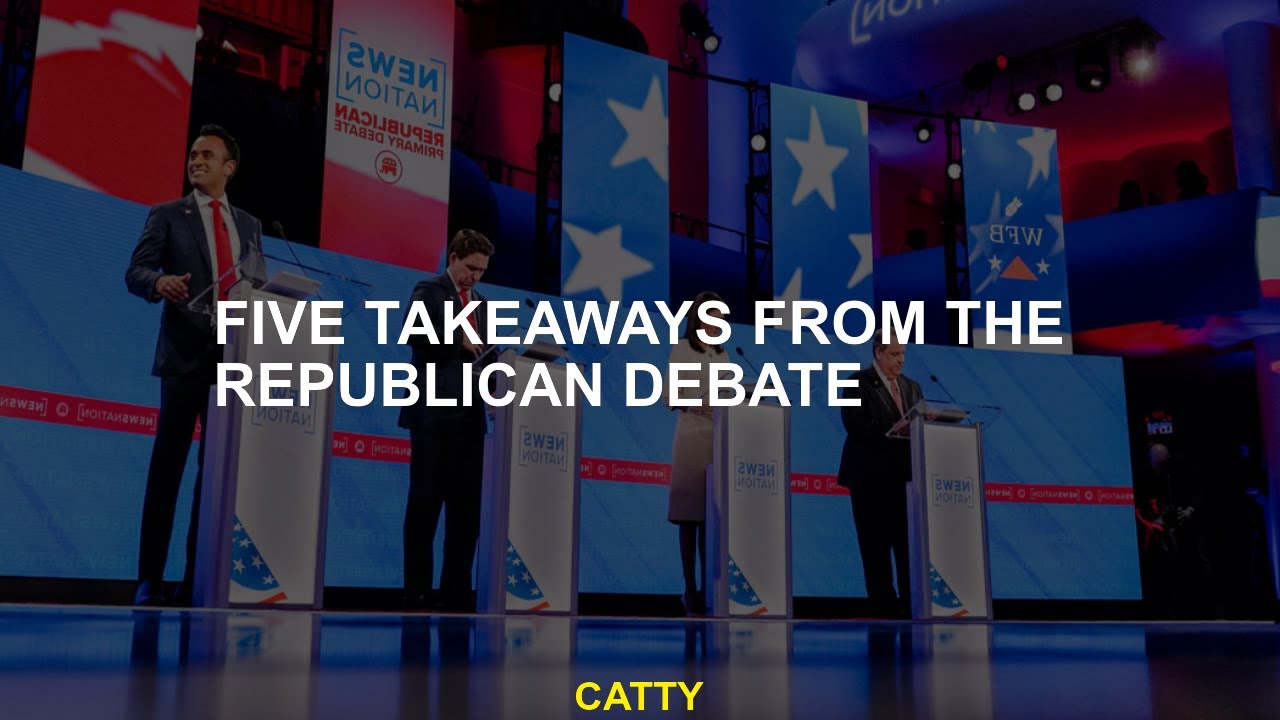 Five Takeaways From the Republican Debate - YouTube