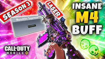 This M4 LOADOUT SHREDS After The SEASON 3 BUFF | Call Of Duty Mobile | BEST M4 GUNSMITH BUILD MP