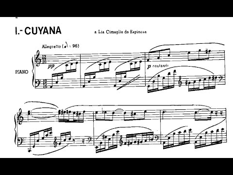 Alberto Ginastera: Tres piezas Op. 6 (1940)