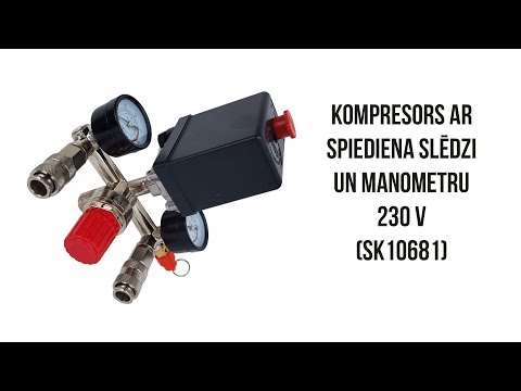 Video: Elektroniskais manometrs