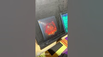 Developing Courage the lion (handmade dcg holography)