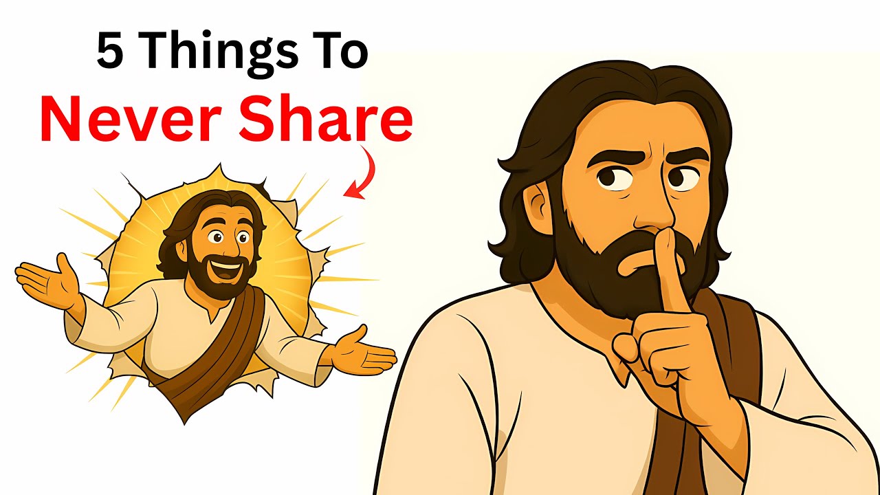 God Said Never Tell These 5 Things To Anyone
