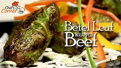 Betel Leaf wrapped Beef