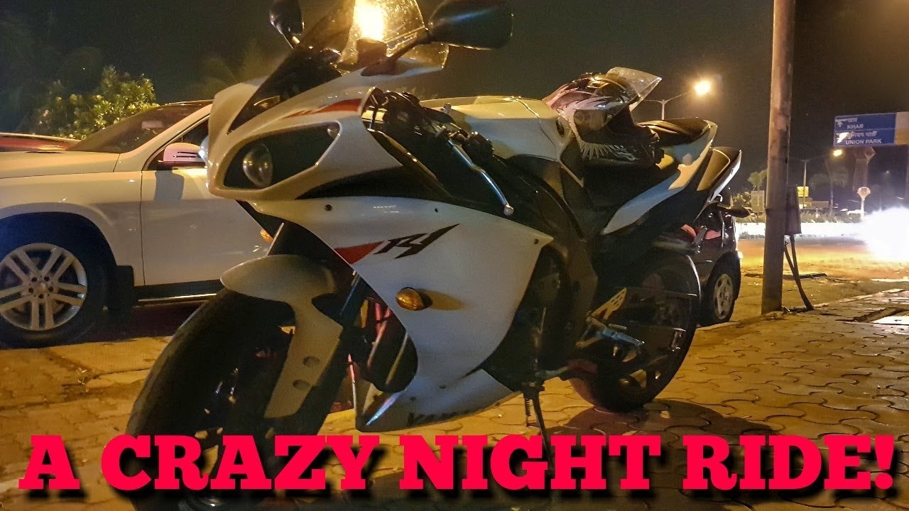 A Crazy Night Ride With Super bikes | Ninja 1000 FZ1 R1 TNT899 | Mumbai ...