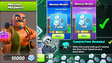 HOW TO GET MORE MASHUP MEDALS AFTER COMPLETING MASHUP MADNESS TRACK IN CLASH OF CLANS
