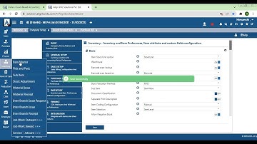 Training Day 2 | Part 1 | Purchase Setup to Inventory Setup