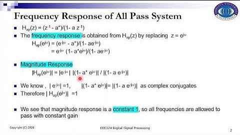 DSP LTIMinimumPhase Lecture 4 Part 2