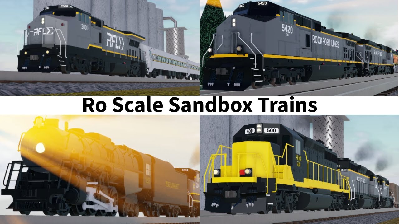 Roblox Ro scale sandbox trains