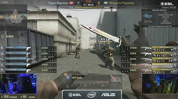 Dignitas vs NiP on de_nuke @ EMS One Katowice 2014 Semi Finals Game 2 (CS:GO DIG vs NiP)