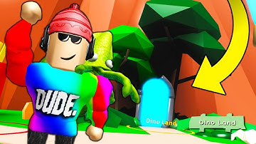 MINING THE MOST DINOSAURS! *NEW ROBLOX MINING SIMULATOR DINOLAND UPDATE*