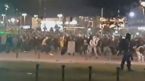 Otra noche de desmanes en Bogotá: bloqueos, intentos de saqueos y choques con la Policía