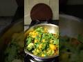 Simple Lunch-Aloo Palak Gajar &amp; Garam Paratha #LunchThali