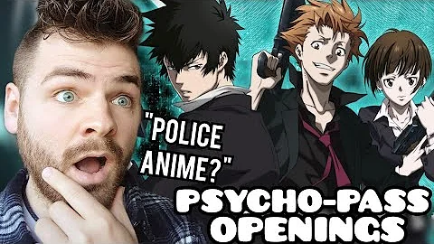 First Time Reacting to "PSYCHO-PASS Openings (1-4)" | Non Anime Fan!