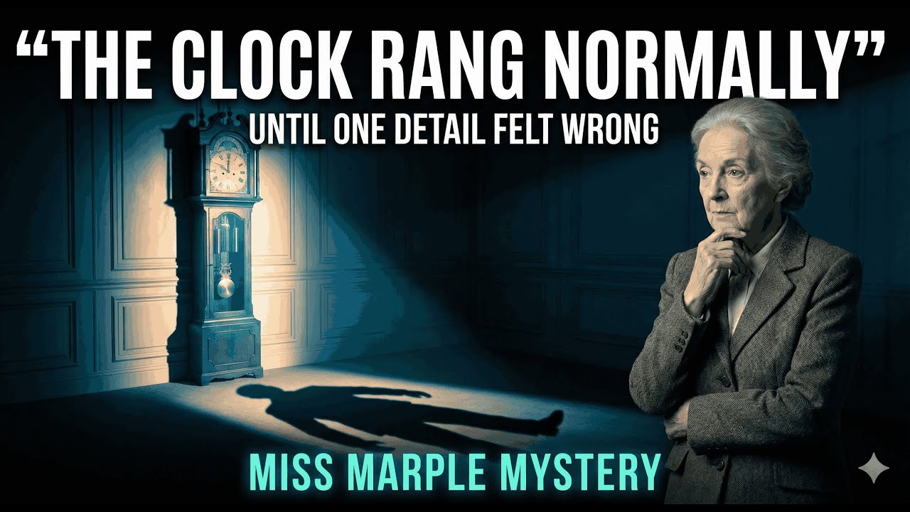 The Clock Rang Normally Until One Detail Felt Wrong | A Miss Marple Mystery