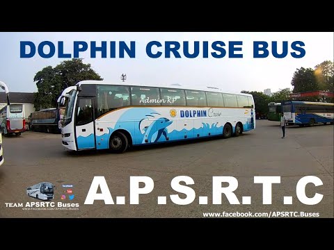introduction-of-apsrtc-"dolphin-cruise"-bus|-volvo-b11r-14.5m-multi-axle|-nellore-to-visakhapatnam.