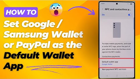 💳 How to Set Google/Samsung Wallet or PayPal as the Default Wallet App on Galaxy S25/S25+/Ultra 📱